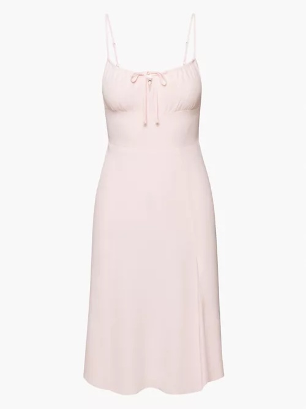 Sunday Best Strawberry Puff Midi Dress